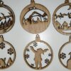 Christmas tree Decoration Baubles set of 6 - Image 6