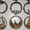 Christmas tree Decoration Baubles set of 6 - Image 5