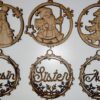 Christmas tree Decoration Baubles set of 6 - Image 4