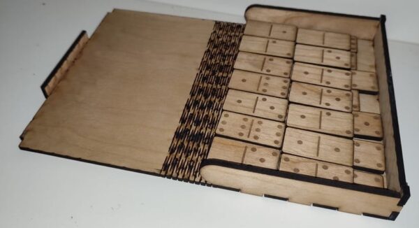 Wooden Box Domino Set
