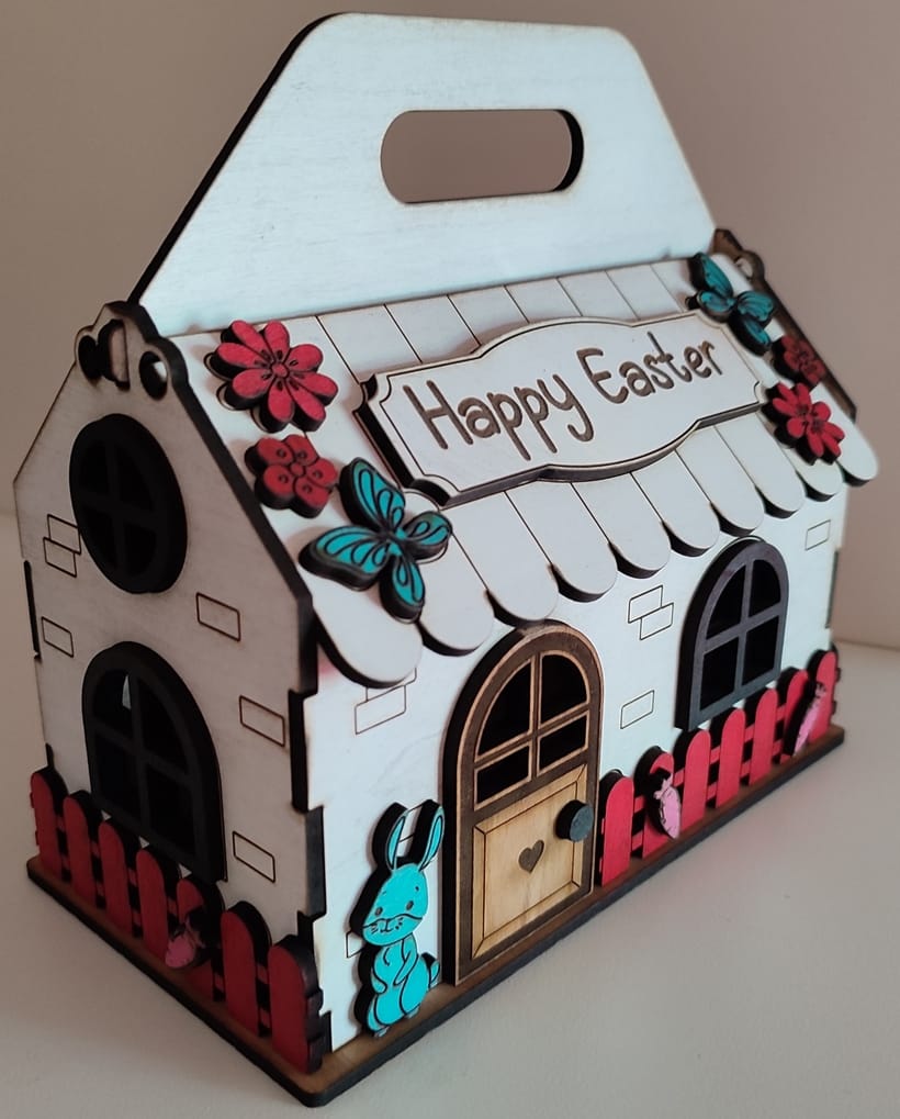 20 Common Decorating Problems — And How We Solve Them with Laser Cut Decor 23 Happy Easter Eggs Carry Box