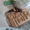 Wooden 21st Birthday Party invite Display stand - Image 2