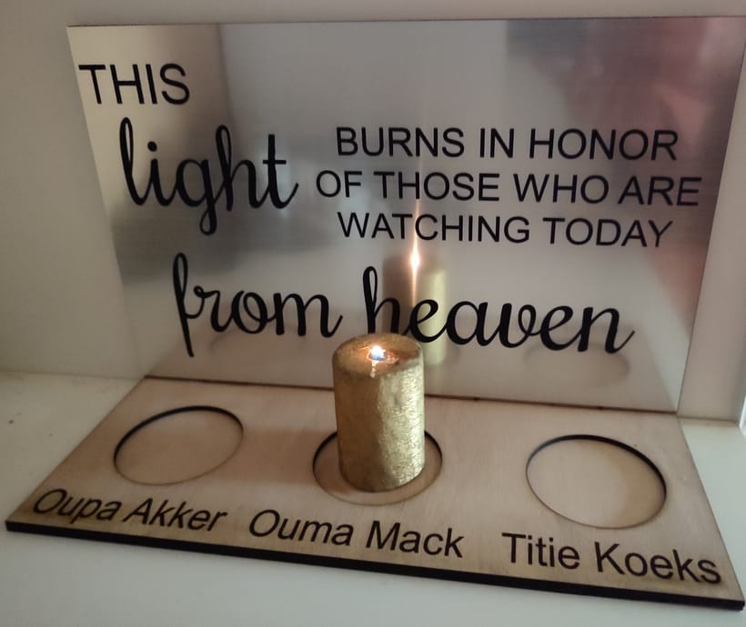 20 Common Decorating Problems — And How We Solve Them with Laser Cut Decor 15 Silver Panel Engraving Candle Memorial