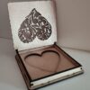 Wooden Heart Ring Box for Weddings & Engagements - Image 3