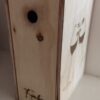 Wooden Bag-in-Box Wine Holder with Sliding Back Lid | Custom Laser Engraved Wine Gift in Garden Route - Image 2
