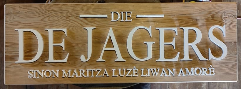 family names 3D wall sign,Laser cut wooden wedding sign, Custom engraved birthday gift Garden Route