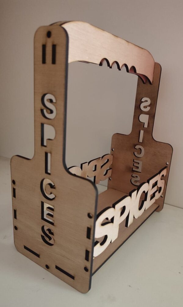 Wooden Spice Carry Tray