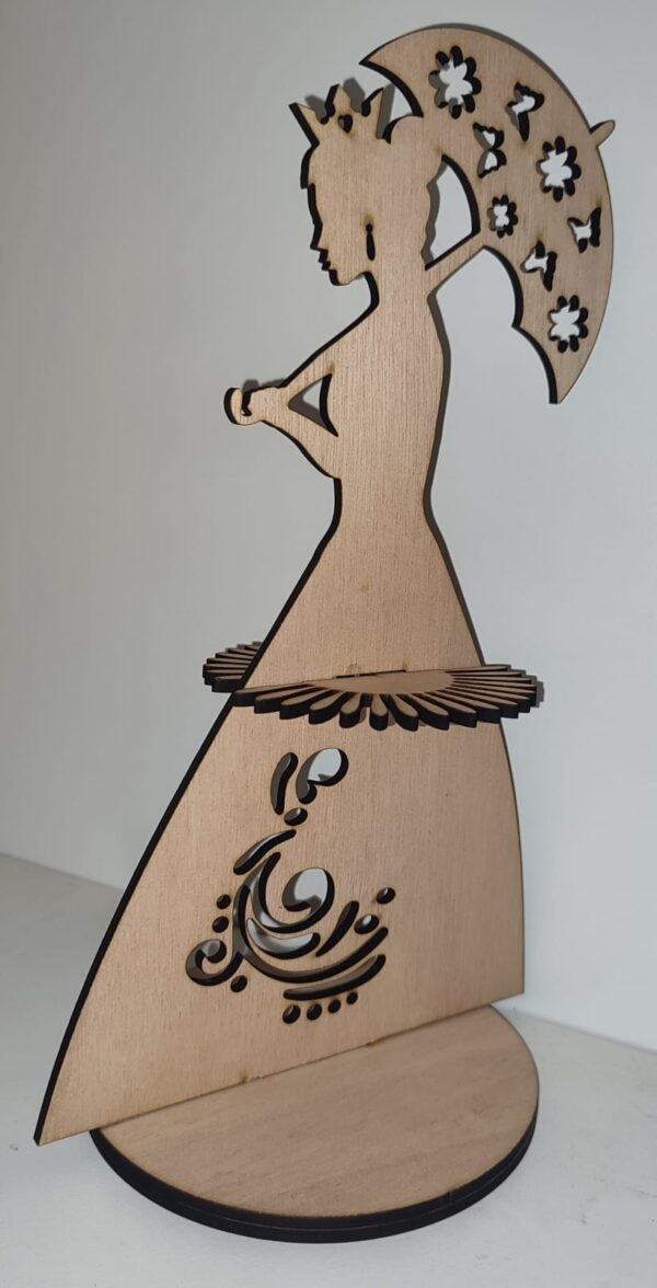 Wooden Napkin Holder Centerpiece